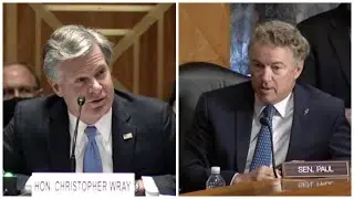 FBI Director Wray and Sen Rand Paul on FISA Abuse in Investigating the Trump Campaign