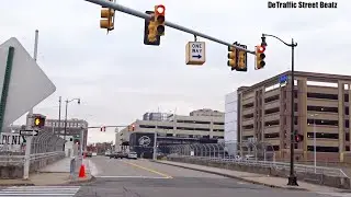 Traffic Lights & Flashing Pedestrian Signals | Clifford St & I-75 Service Dr