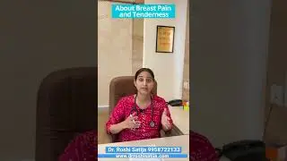 Breast pain (mastalgia)  described as tenderness, sharp, stabbing, burning pain in breast