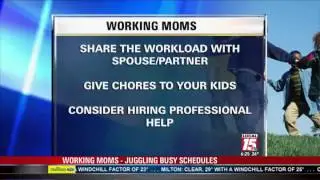 Working Moms: Balancing Schedules