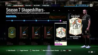 Level 40 Rewards Shapeshifters Season 7 85+ x25 Pack XP Fifa 23 Ultimate Season Objectives FUTTIES