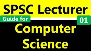 SPSC Lecturer's Guide for Computer Science | Lecturer Computer Science Tutorial 01