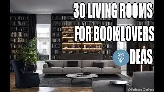 30 Living Rooms for Book Lovers ideas