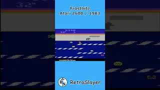 Frostbite Gameplay Atari 2600 #retrogaming #atari2600 #frostbite