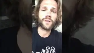 Jared Padalecki fb livestream #akf update plus collaboration with #yana and #davidslaw 30/5/17