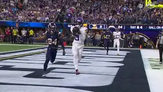 Wentz looks for Addison on Vikings' TD