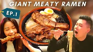 Finding the BEST RAMEN in Sydney, Australia Ep.1 | MASSIVE 3KG MEATY Shio Ramen!