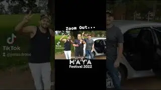 Zoom Out M'A'Y'A Festival 2022 #jonasdrone #mini2 #parquemaeda #maya #festival #dji #psy