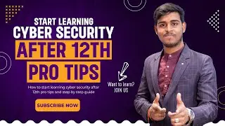How to start learning Cyber Security after 12th | Roshan Burnwal