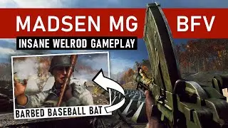 Madsen MG, Welrod & Barbed Baseball Bat Gameplay | Unreleased Battlefield 5 Weapons in Action