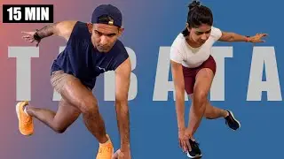 15 MIN Fast Cardio Burn Workout - Full Body HIIT, No Equipment, No Repeats