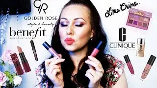 НОВИНКИ КОСМЕТИКИ| BENEFIT CLINIQUE GOLDEN ROSE,LIME CRIME 3
