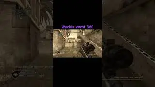 Worst 360 Ever #gaming #callofduty #fortnite #battlefield #cod4 #callofduty4 #quickscope #noscope