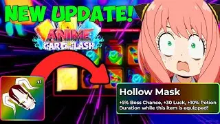 EVERYTHING *NEW* In Anime Card Clash 2.5 Update! (OP NEW RELIC)