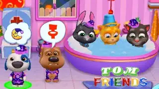 My Talking Tom friends cartoon gameplay part 177