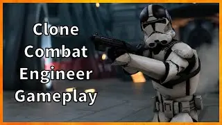 Clone Combat Engineer Gameplay Star Wars Battlefront 2