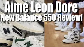 Aime Leon Dore New Balance 550 Review | Silver, Navy, Evergreen