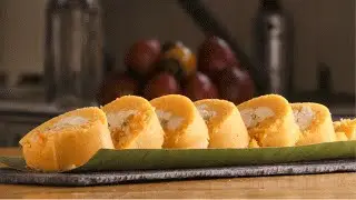 Rollitos criollos de pejibaye