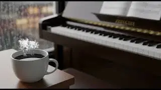 3 Hours Relaxing Jazz Piano ☕️ Cozy Coffee Shop Jazz for Focus, Reading