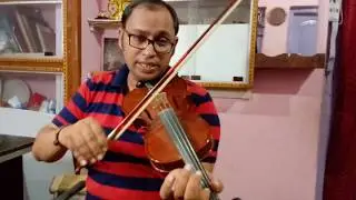 #Part 23Violin Tutorial 2.0 version(Higher level), How to play sa, re, ga, ma by 12 pitch or Scalce