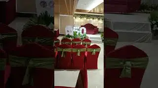 Golden Jubilee Celebration #50thAnniversary #GoldenJubilee #namingceremony #anniversarydecoration