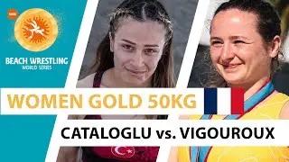 Winning Matches 🇫🇷 Women's 50kg: Emine CATALOGLU (TUR) vs. Justine VIGOUROUX (FRA)