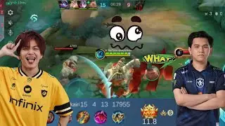 LEOMORD ONIC KAIRI? vs FREDRINN KARLTZY TLPH?#rrqlemon #onickairi #mlbb #mobilelegends #kairi