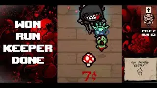 Isaac Works His Magic To Turn Greedier Into Mush : 63 : The Binding of Isaac Repentance+ 2nd Quest