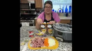 Ham Bone Soup with @passionforgreatfoodandsmiles