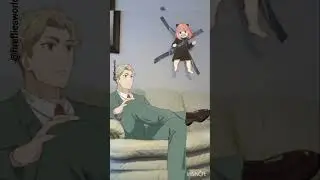 Anya 💓Damian 💞 protective Papa 🤭#spyxfamily 🔥#loidforger #shorts #tranding
