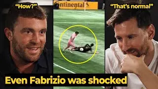 Moment Messi reacts to his UNREAL goal for Inter Miami &mdash; check out his reaction with Fabrizio Romano
