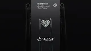 💎❤️ Heart 2.01 carat #diamond #gemstone #investmentdiamonds #AjediamDiamonds #Brilliant