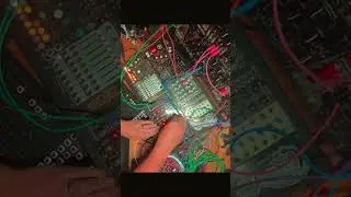 Checking out the #knobula #monumatic  #eurorack #ericasynths #oxione #calsynth