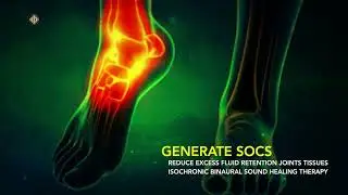 REDUCE EXCESS FLUID RETENTION JOINTS TISSUES ISOCHRONIC BINAURAL SOUND HEALING THERAPY