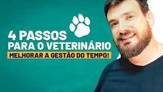 Vet, siga essas dicas para ter mais tempo para desenvolver as suas atividades.