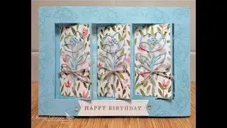 Balmy Blue Shutter card