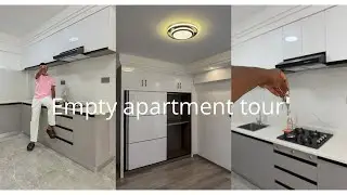 My empty apartment tour 🗝️ | life of a kenyan boy | begging of a new era