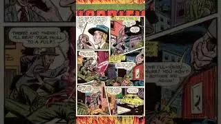 Refugee from a Locked Coffin 🔫#crime #comics #shorts