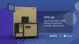 Fast test system for luminous intensity distributions: kps&rsquo;lid | opsira | CBS Japan