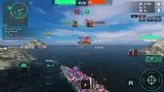 World of Warships Blitz ~ My all time favourite : Monarch, T8 British BB