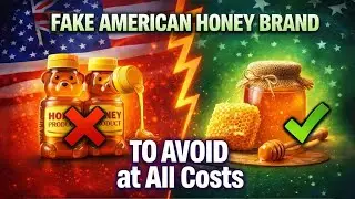 10 Honey Brands Sold in the America to AVOID (Most Aren't Real Honey)