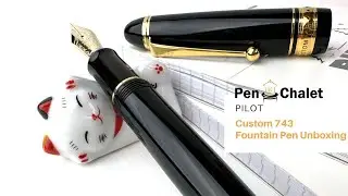 Newest Addition to Coveted Pilot Custom Pen Collection: Pilot Custom 743 Fountain Pen Unboxing
