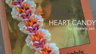 HEART CANDY Hook Only bracelet tutorial