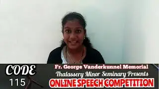 ONLINE SPEECH COMPETITION 115