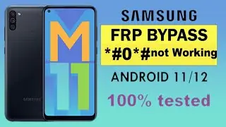 Samsung M11 FRP one click Done by UMT || *#0*# Code not Working