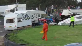 Caravan Banger Racing @ Mendips Raceway 2020