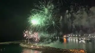 Fuegos artificiales Feria Malaga 2024