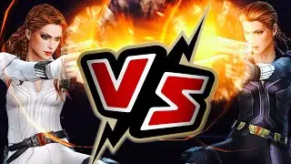 WHICH BLACK WIDOW UNIFORM SHOULD YOU BUY 🤔 SNOW SUIT VS BLACK SUIT COMPARISON | Marvel Future Fight