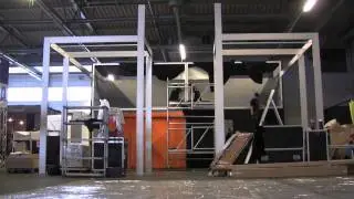 Buro Meijer Standenbouw beursstand Dewaele bouwbedrijven