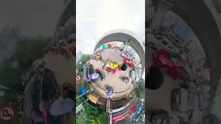 City ride with Insta 360 x4 #triumph #bike
